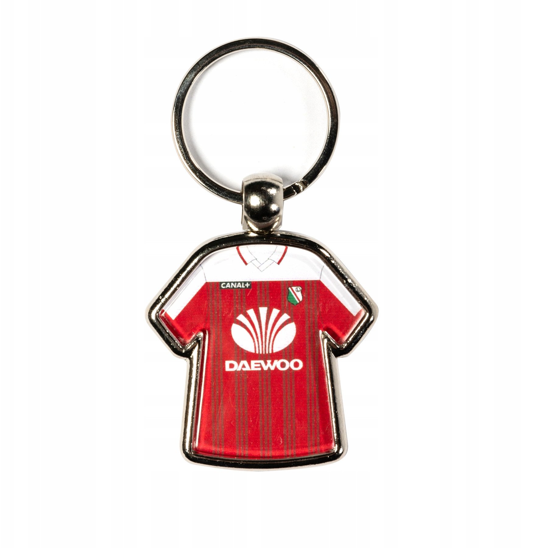 Legia Warszawa brelok breloczek Retro z sezonu 2000/2001 DAEWOO czerwona