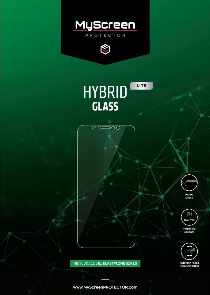 MyScreen Protector Szkło hybrydowe MyScreen HYBRID GLASS LITE 6" EA KIT