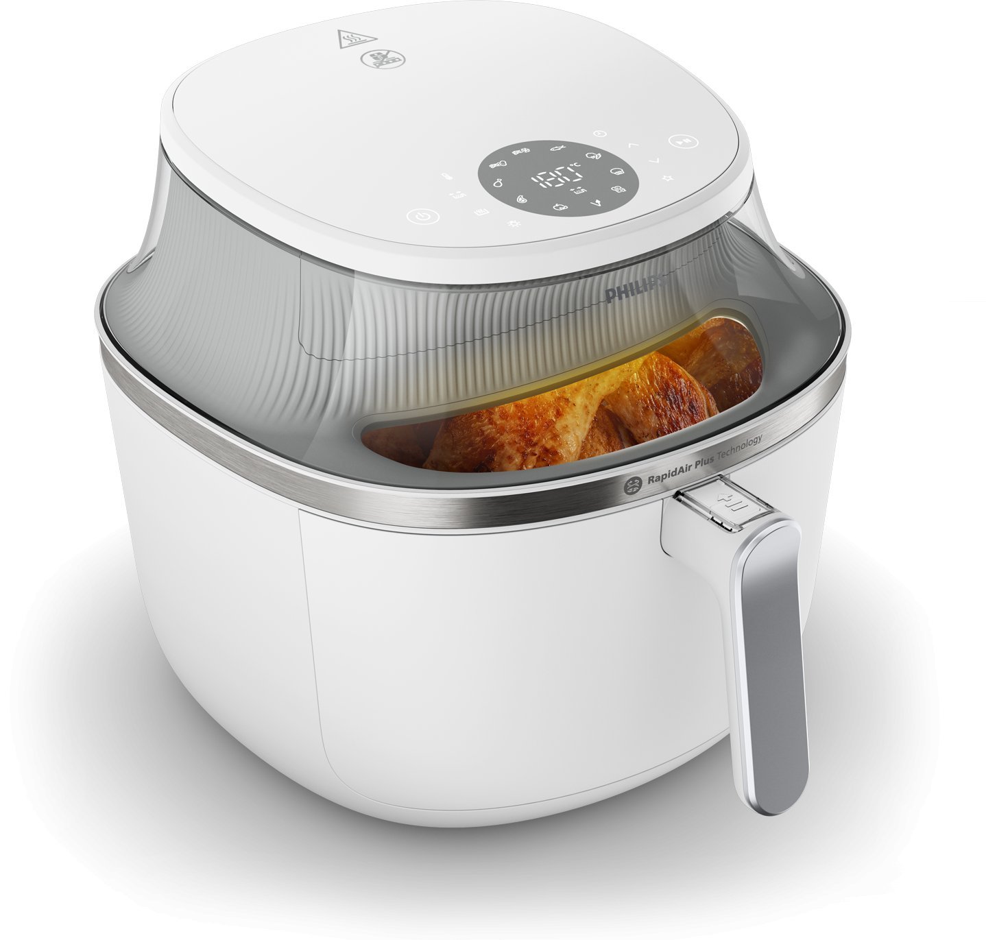 Frytkownica beztłuszczowa Philips 3000 podgrzewacz powietrza biały 1700W 6.2l NA331/10 (8720389064562)