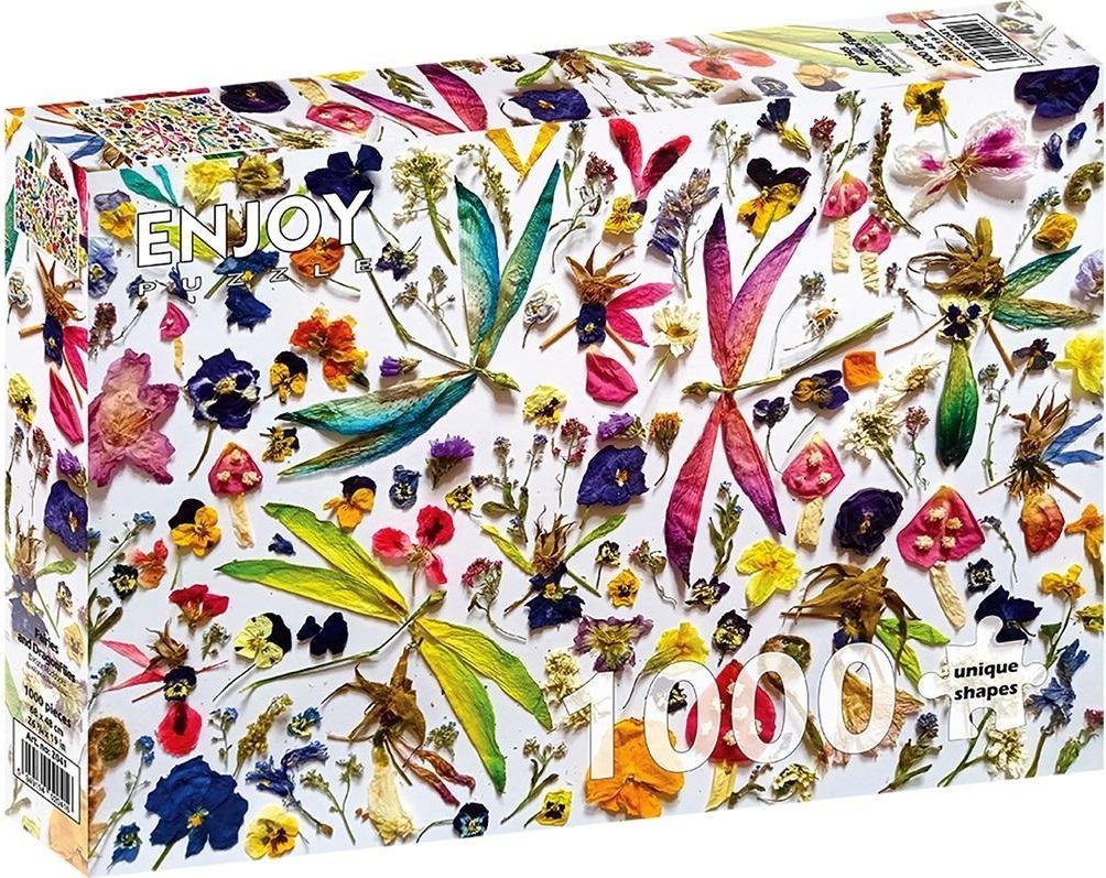 Puzzle 1000 Kwiaty i wa?ki