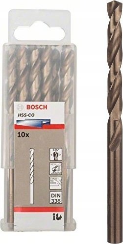 Wiertło Bosch Bosch Metal twist drill HSS-Co, DIN 338, 7.0mm (10 pieces, working length 69mm)
