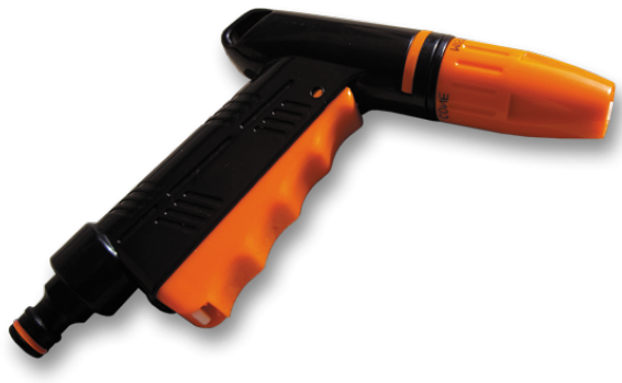 Bradas Pistolet regulowany Prosty Quick Stop (ECO-2101)