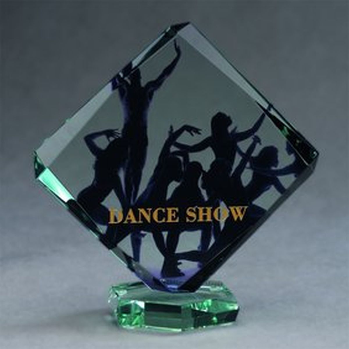 Victoria Sport Trofeum szklane z nadrukiem kolorowym LuxorJet i etui