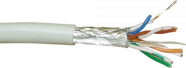 InLine InLine Solid Installation Cable SF/UTP Cat.5e AWG24 CU halogen free 50m