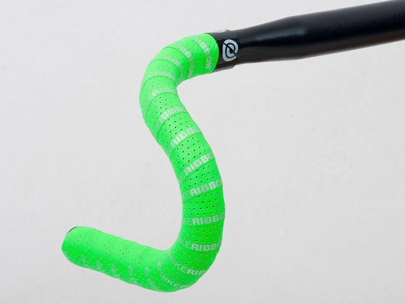 Bike Ribbon Owijka na kierownicę BIKE RIBBON EOLO SOFT fluo zielona gr. 2.5mm