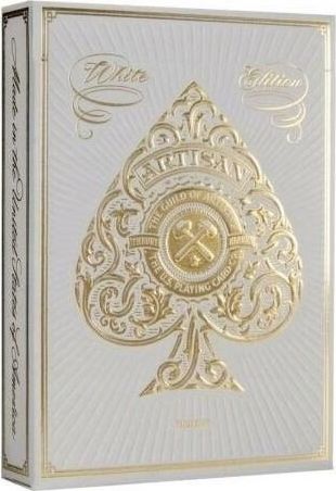 Bicycle Karty Artisan białe