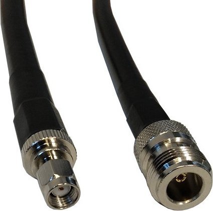 Hismart Kabel LMR-400 2m N-female do RP-SMA-męski