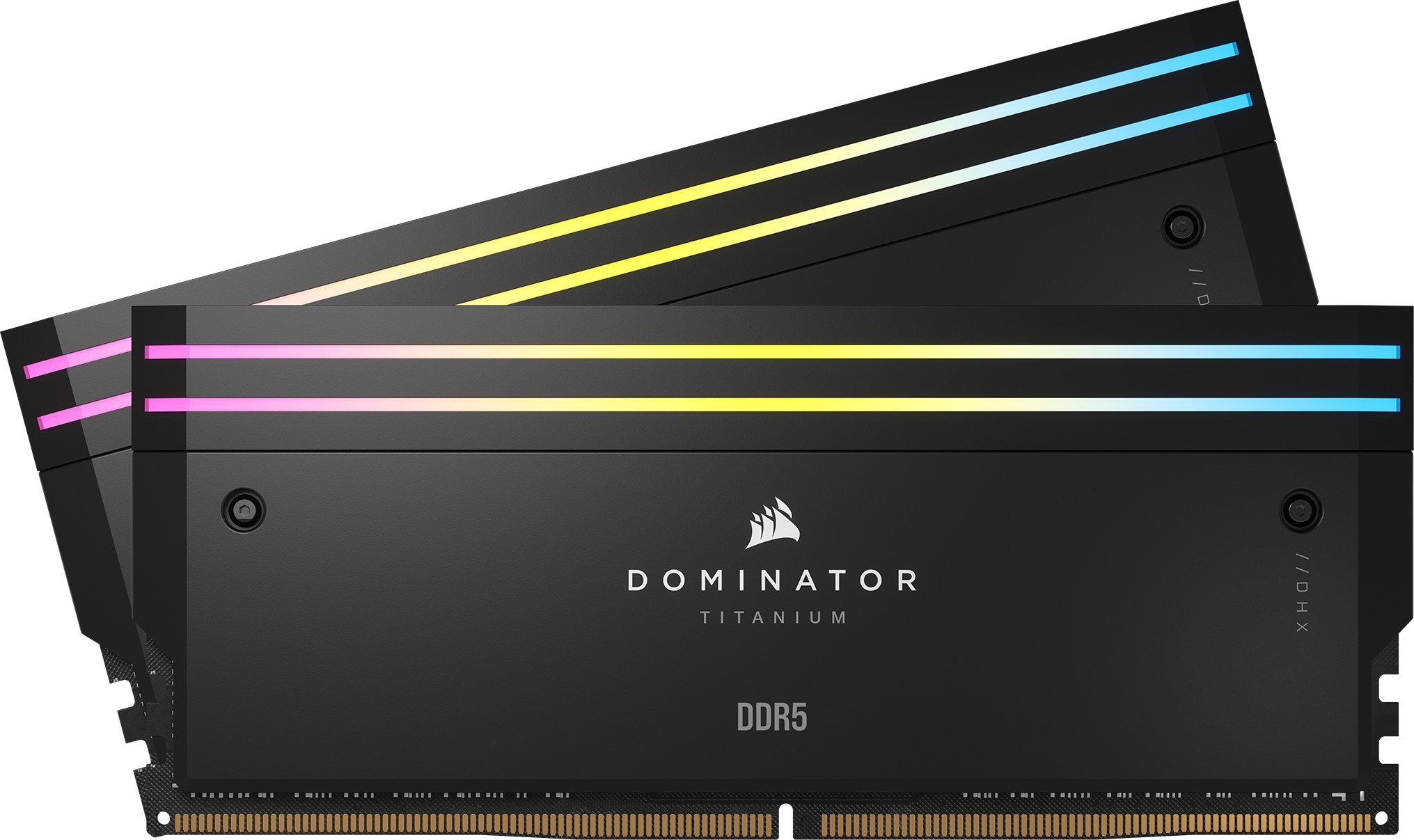 Pamięć Corsair Dominator Titanium RGB, DDR5, 32 GB, 6600MHz, CL32 (CMP32GX5M2X6600C32)