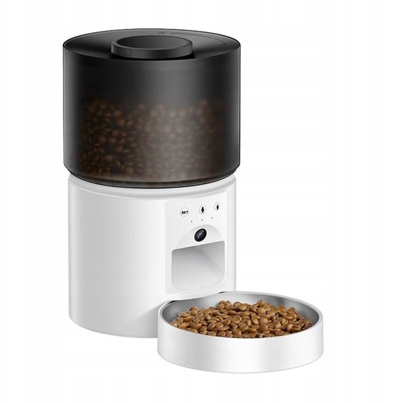 Inteligentny dozownik karmy z kamerą Rojeco RWSQA60O-3L (Biały)