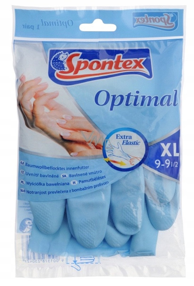 LATEX GLOVES SPONTEX OPTIMAL XL