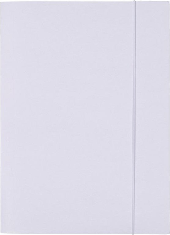 Teczka z gumką A4 biała