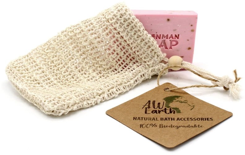 Naturalne woreczki na mydło - Juta