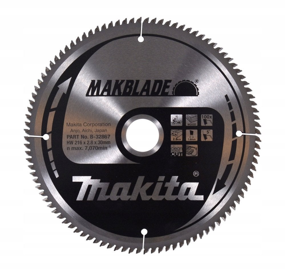 Makita MAKITA CIRCULAR SAW 216x30x100z MAKBLADE WOOD