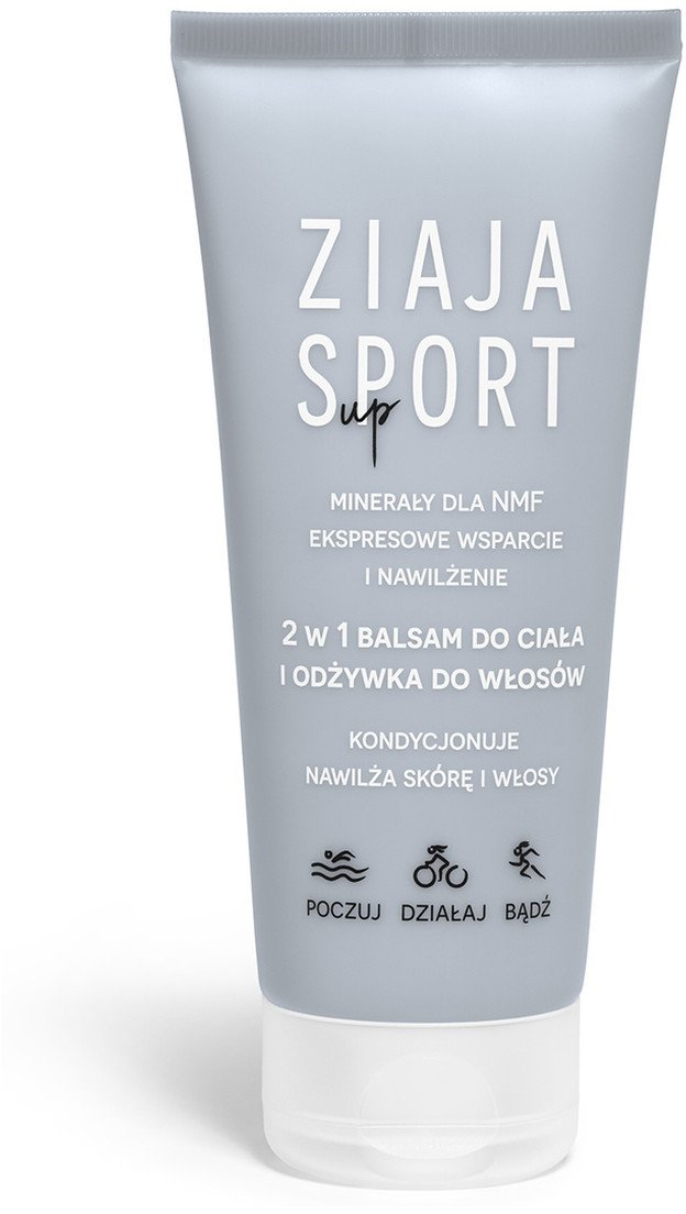 Ziaja Sport 2w1 Balsam Do Ciała i Odżywka Do Włosów 200ml