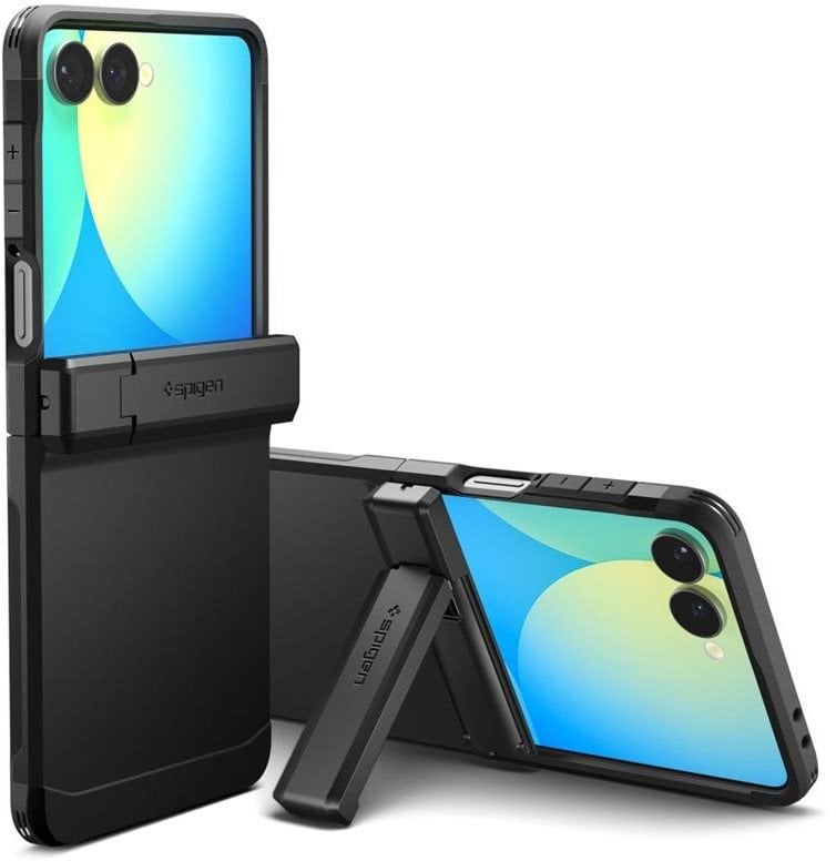 ETUI MAGSAFE SPIGEN DO GALAXY Z FLIP 7, Czarne, Wytrzymałe, Premium Case