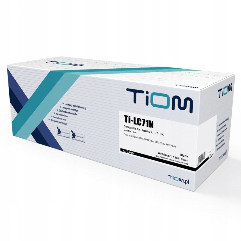 Toner Tiom Toner do Canon 071BK | 5645C002 | 1200 str. | black