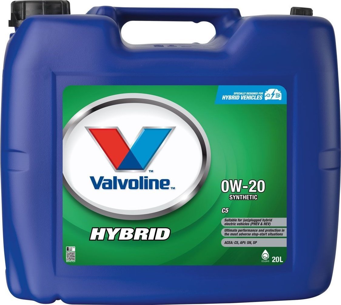 Alyva varikliui Hybrid C5 0W20 20L, Valvoline