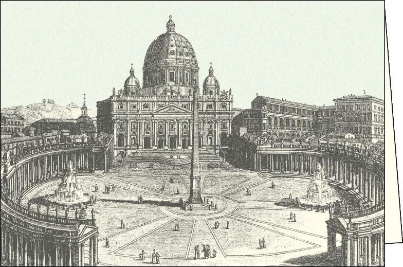 Rossi Karnet z kopertą ITW 004 Basilica di San Pietro