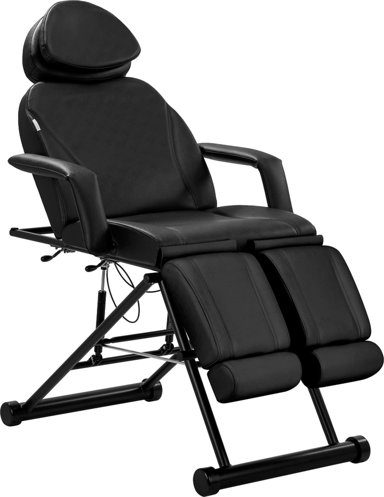 Activeshop Fotel kosmetyczny Azzurro 563S pedi czarny