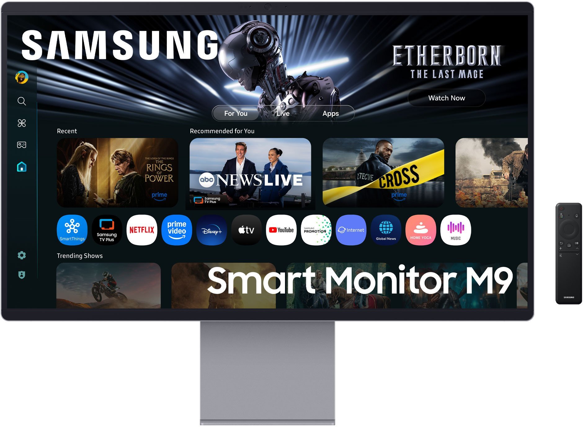 Monitor Samsung Smart M9 OLED (LS32FM900SUXEN)