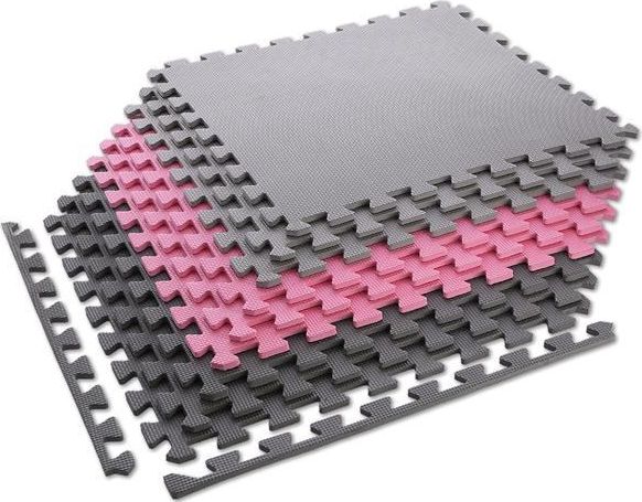 One Fitness Mata ochronna MP10 180 cm x 180 cm x 1 cm wielokolorowa