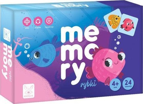 Kangur Gra Memory Rybki 40995