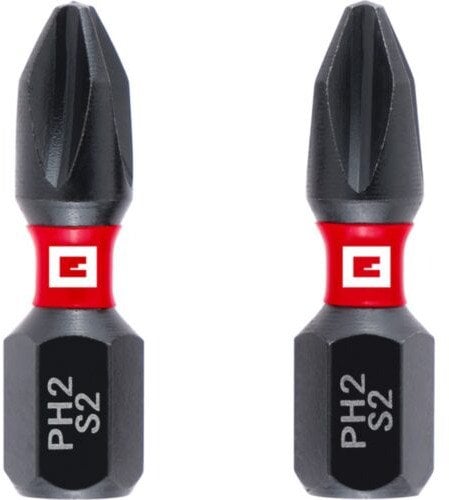 BITY SKRĘTNE PH2 S2 25 MM 2 SZT.