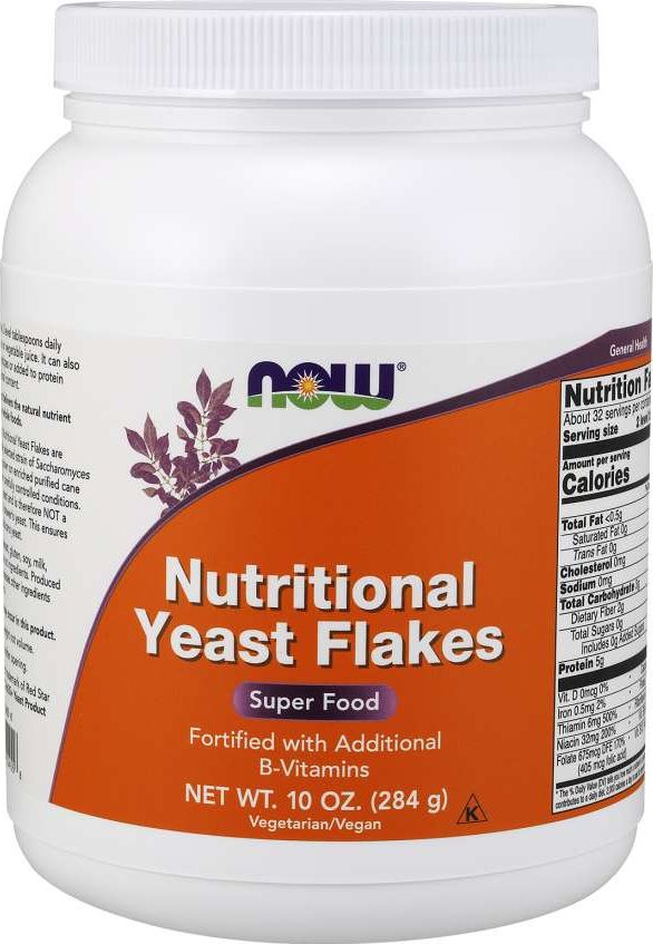 NOW Foods Nutritional Yeast Flakes, 284g