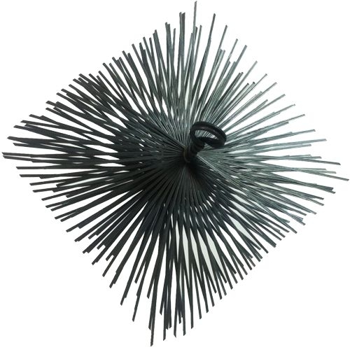 Szczotpol Wycior do kominów 180 x 180mm drut stalowy (116-SSA)