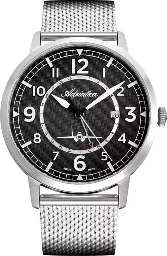 Zegarek męski Adriatica A8284.5124Q srebrny