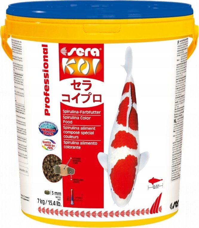 Sera Koi Professional Spirulina Color Food 7 kg - pokarm profesjonalny