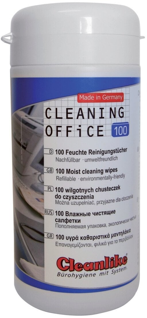 Cleanlike Serwetki Office 100 gab Powierzchnie sprzętu biurowego 4010054100010 300301000 (4010054100010)