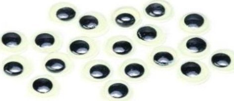 BREWIS Ruchome oczka świecące w ciemności 12mm 20szt