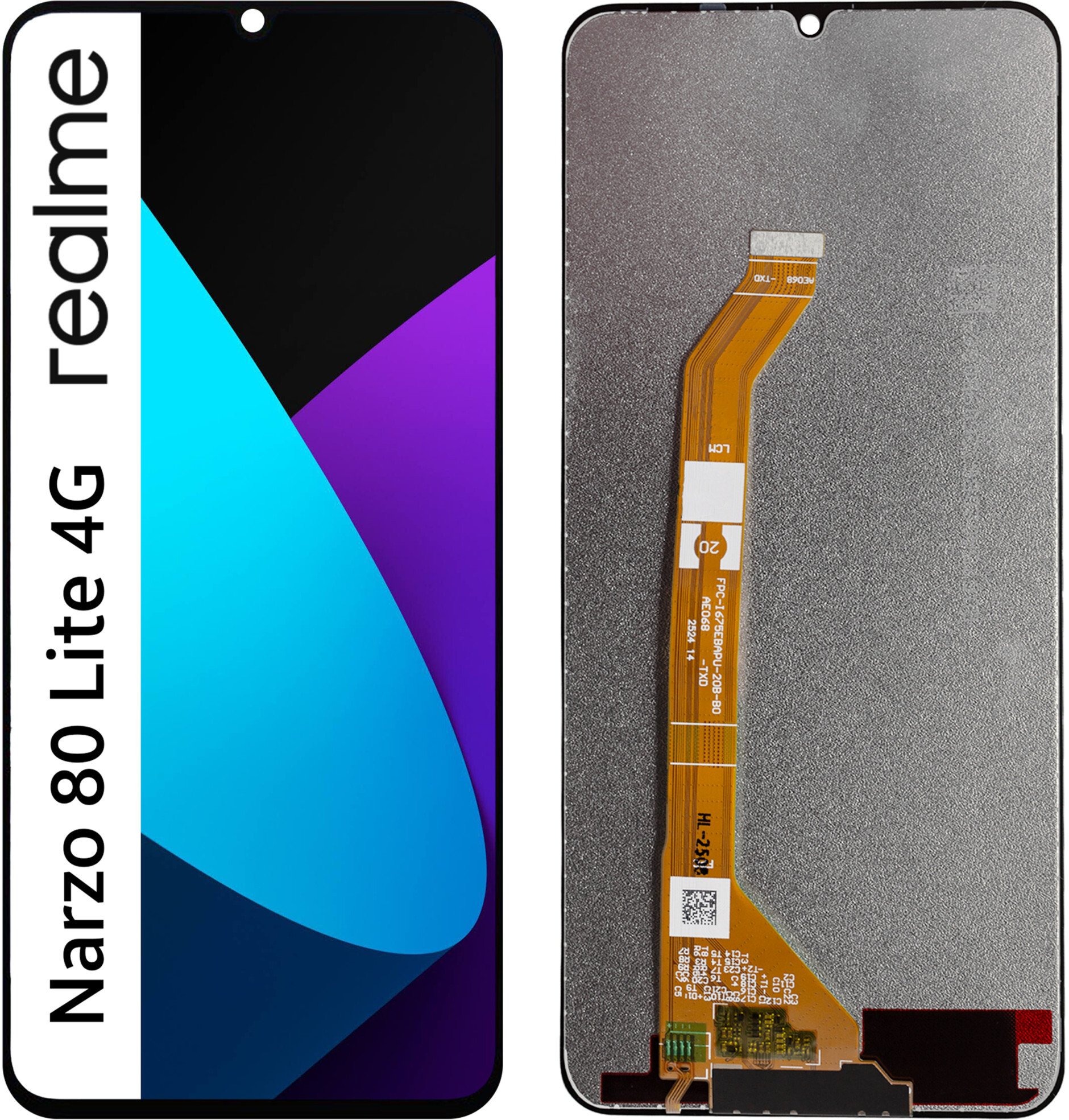 Wyświetlacz do Realme Narzo 80 Lite 4G Ekran LCD (5904858354139)