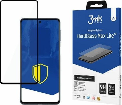 3MK Szkło hartowane 3MK HardGlass Max Lite Samsung Galaxy M53 5G czarne