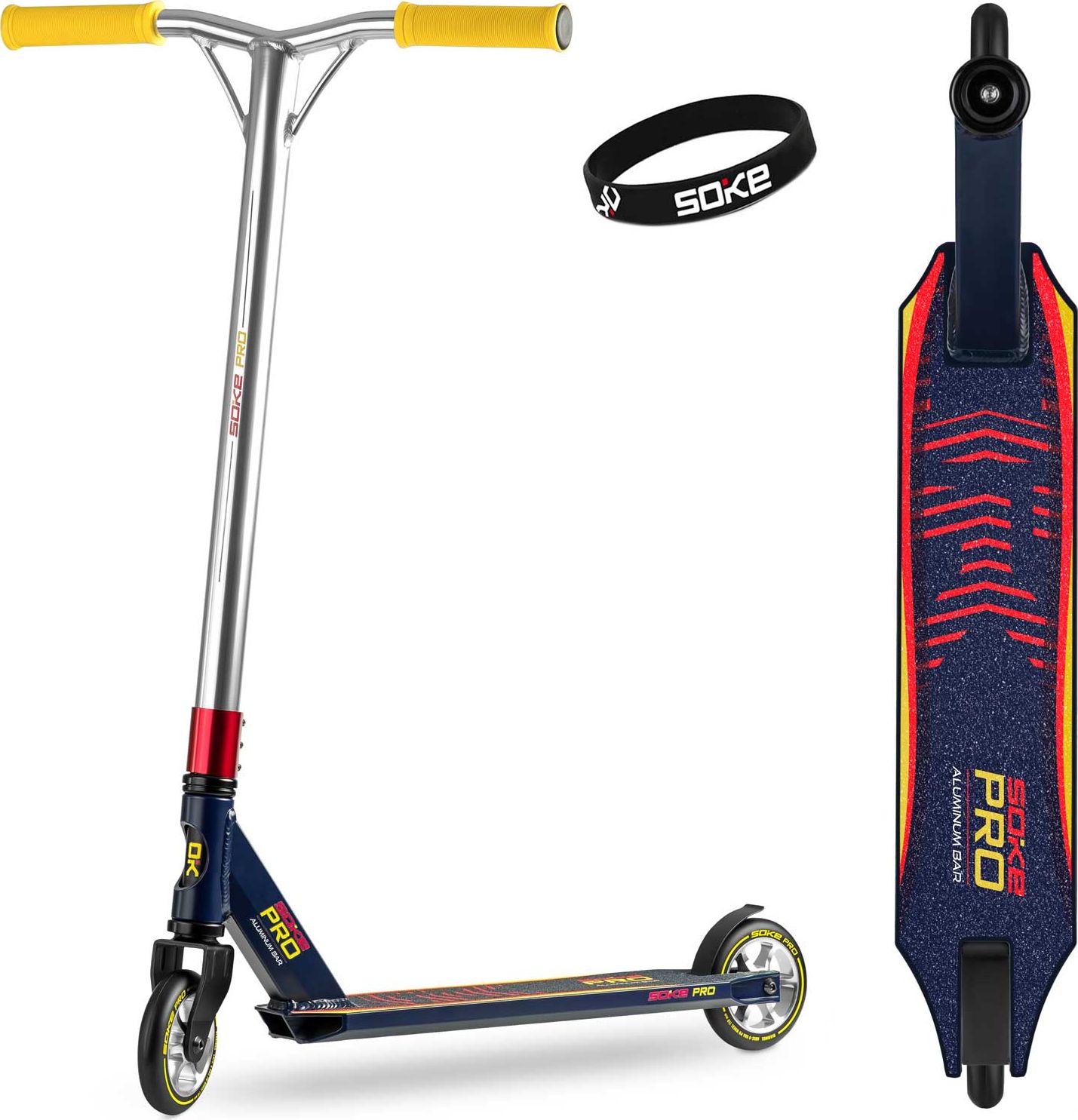 Hulajnoga Soke PRO Granatowy (1525)