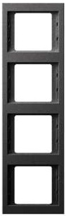 Hager Ramka poczwórna BERKER antracyt - 13437006