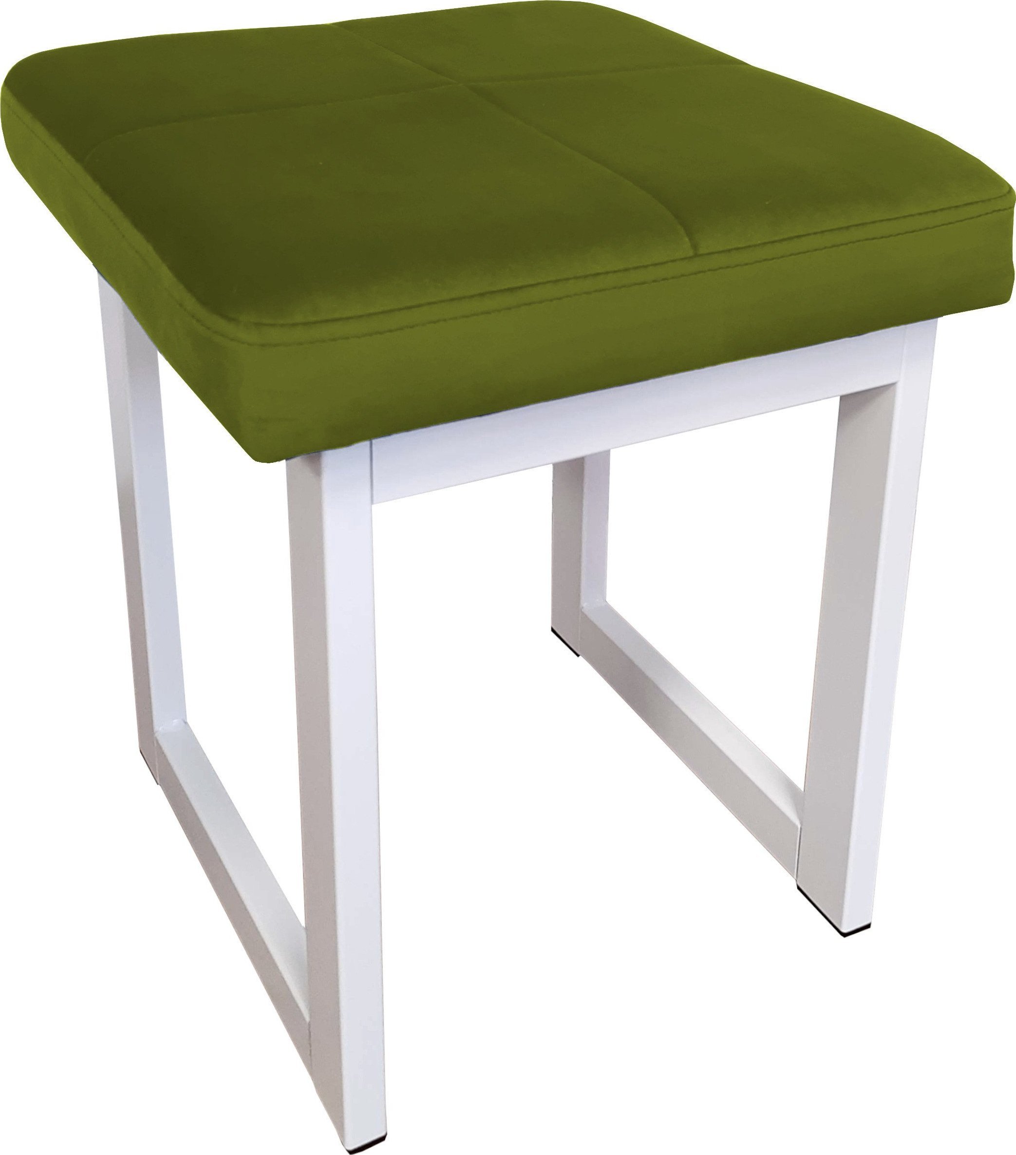 Atos TABORET SOLID 45cm STOŁEK LOFT podstawa biała BL75