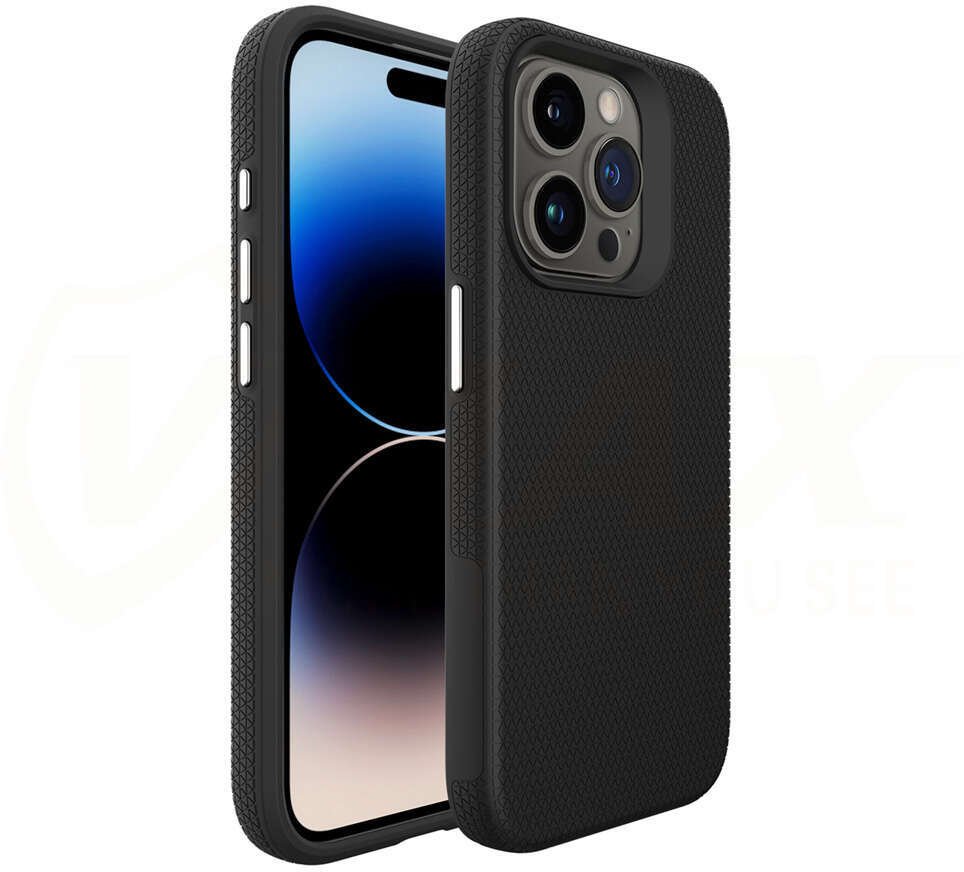 VMAX Vmax nakładka Triangle Case do iPhone 15 Plus 6,7" czarny