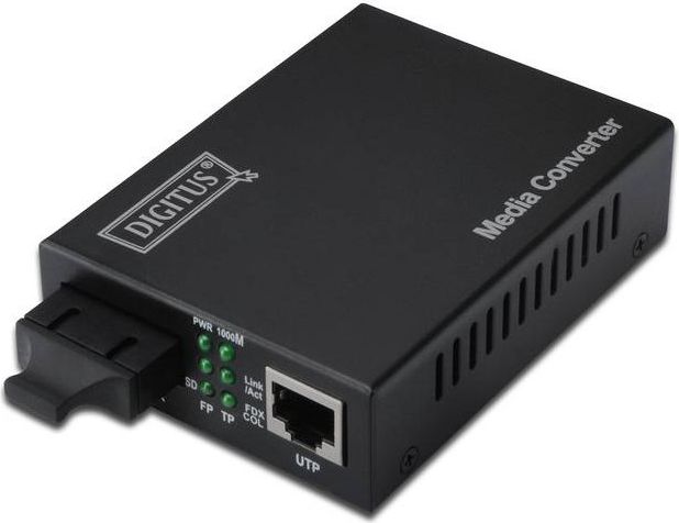 Konwerter światłowodowy Digitus DN-82120-1