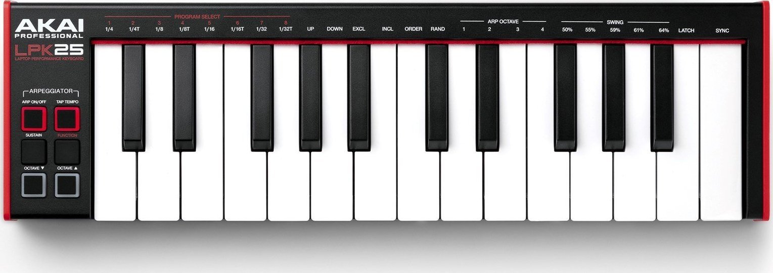 Akai AKAI LPK 25 MKII - Mini klawiatura sterująca USB/MIDI