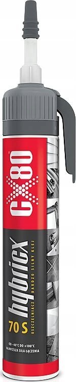 CX80 Klej hybrydowy biały HYBRICX 70S