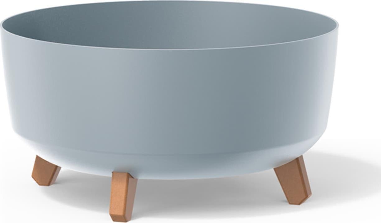 Prosperplast Doniczka Gracia Low DGRL400L jasny szary