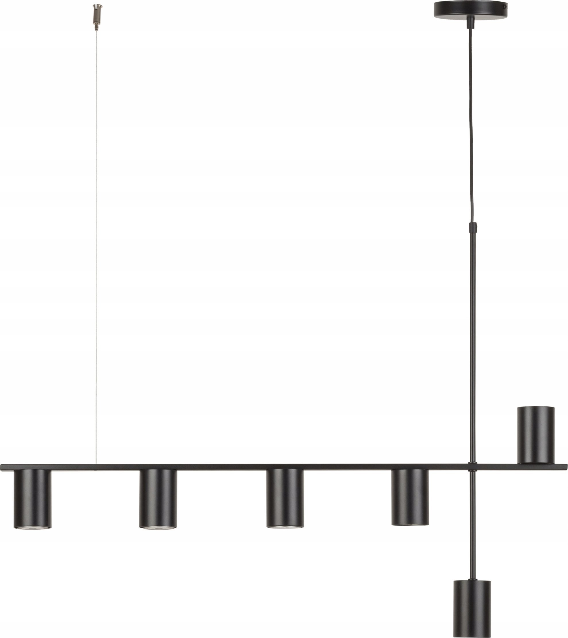 Lampa wisząca Sigma Sigma Vendo 33695 lampa wisząca zwis 6x25W GU10 czarna