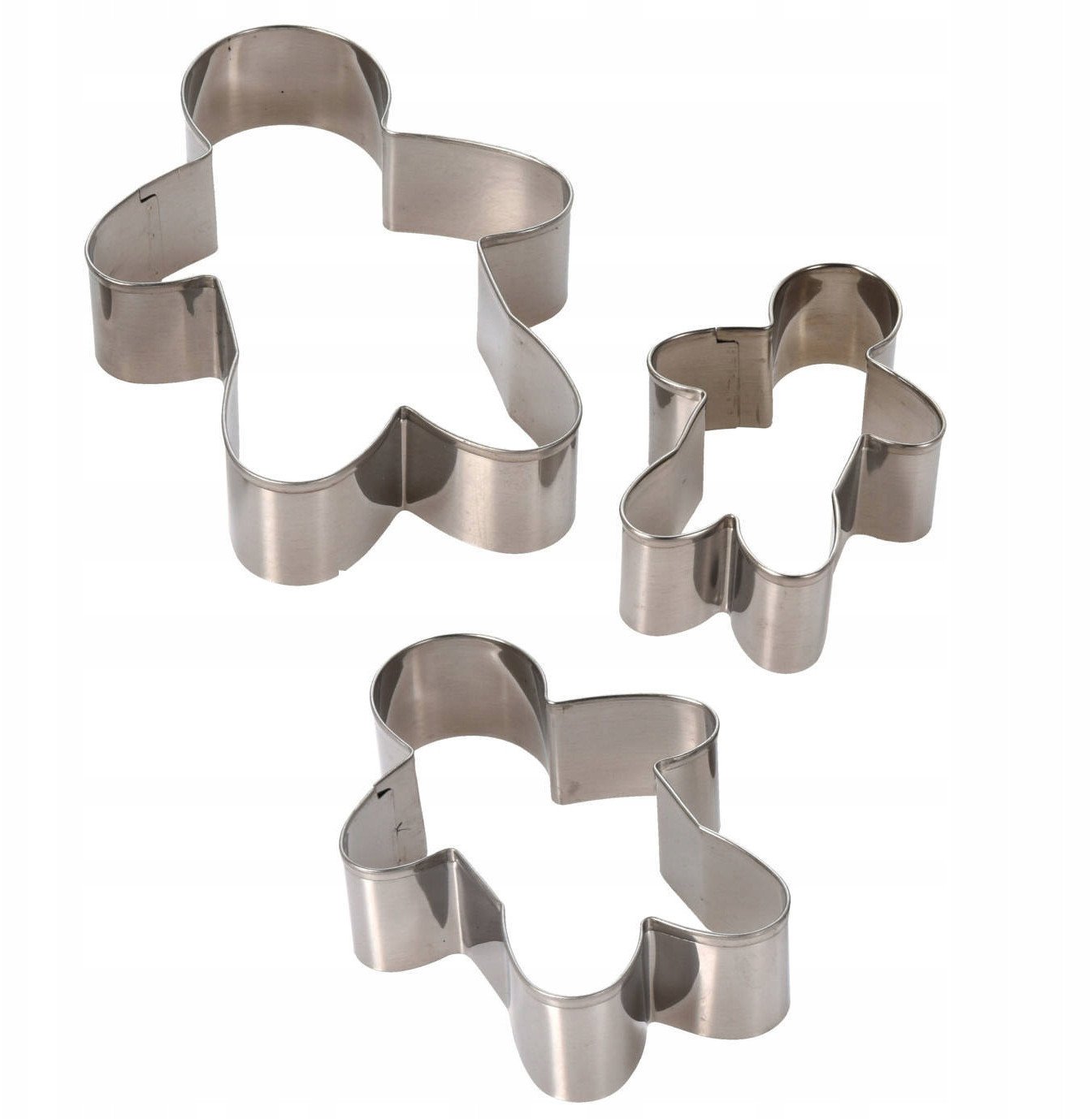 Wykrawaczki do ciastek, motyw świąteczny, 3 sztuki