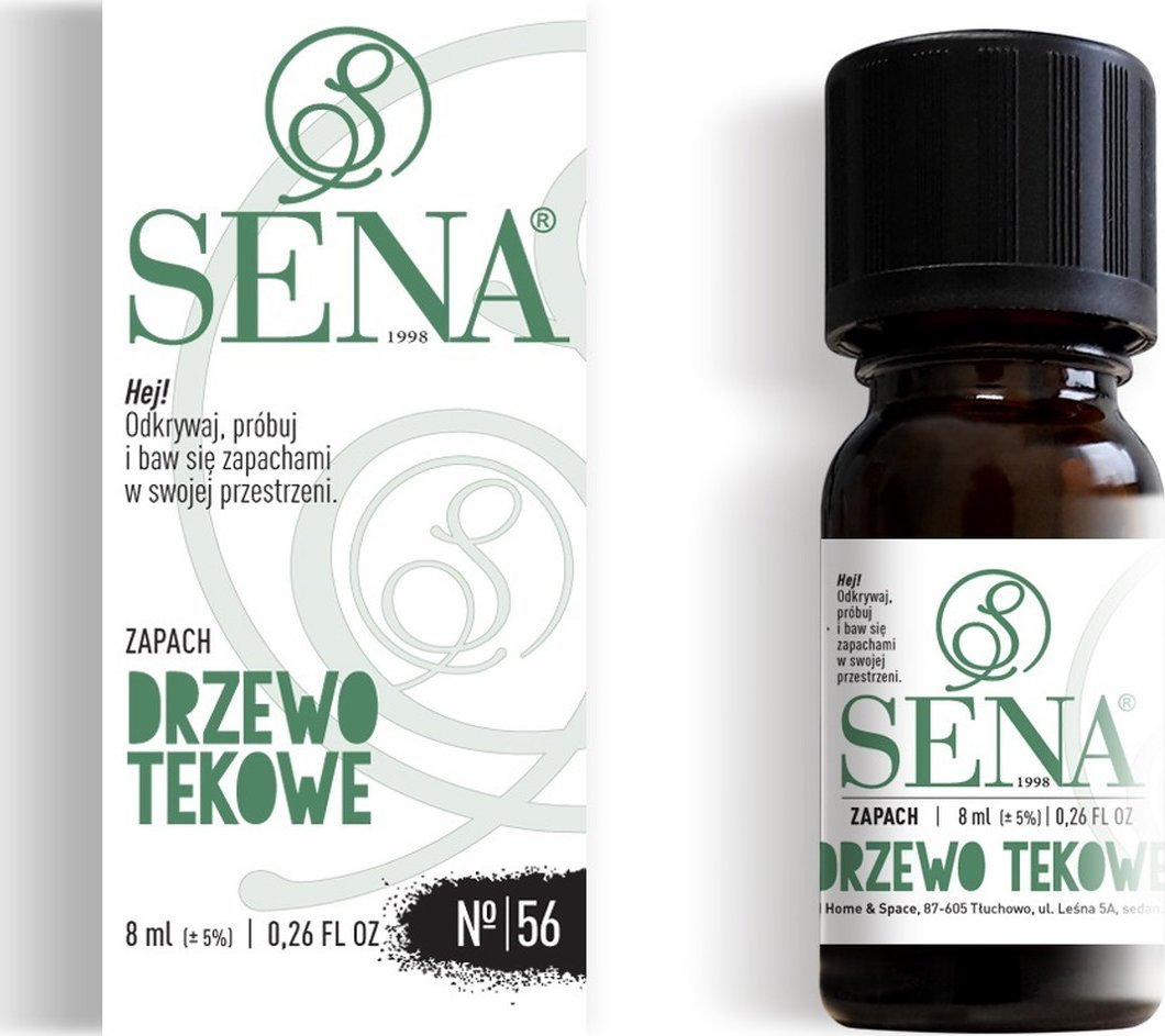 Sena Olejek zapachowy Drzewo tekowe 8ml