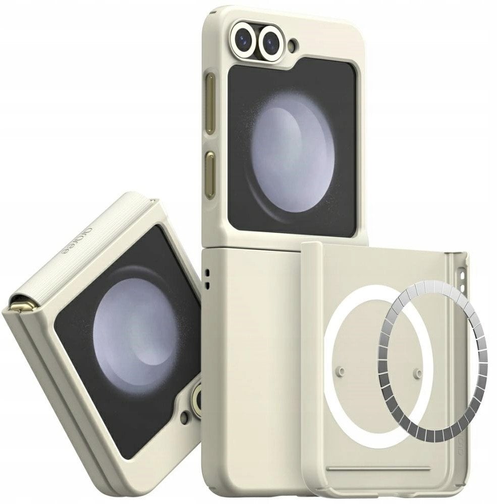 Case Araree Aero Flex M MagSafe for Samsung Galaxy Z Flip6 / Z Flip7 FE cream