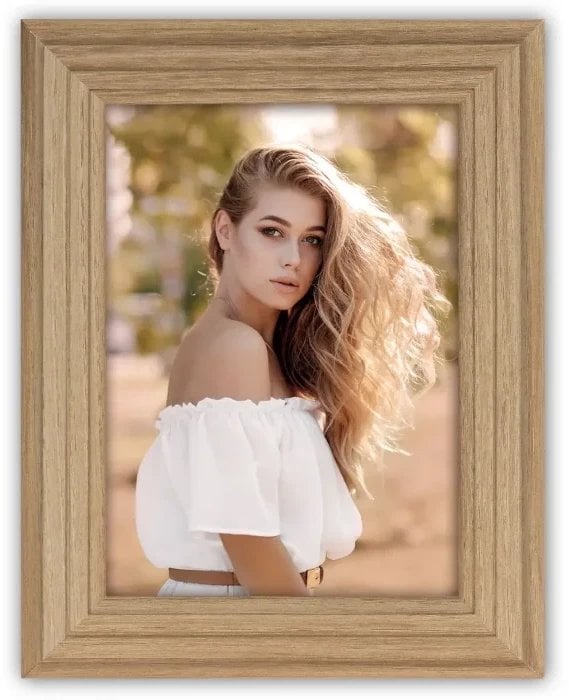 Ramka ZEP Valencia brązowy 13x18 drewno ramka na zdjęcia VL657N