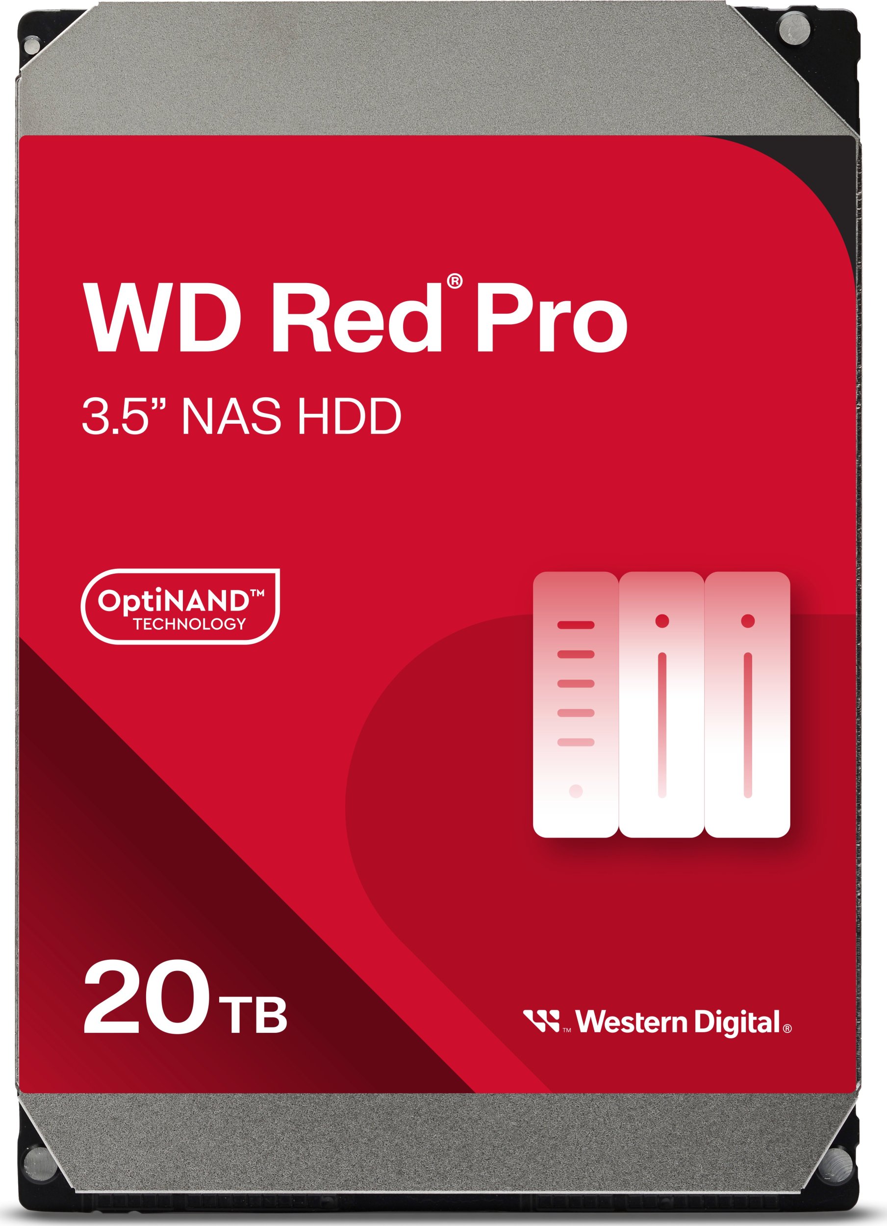 Dysk serwerowy WD Red Pro 20TB 3.5'' SATA III (6 Gb/s) (WD201KFGX)