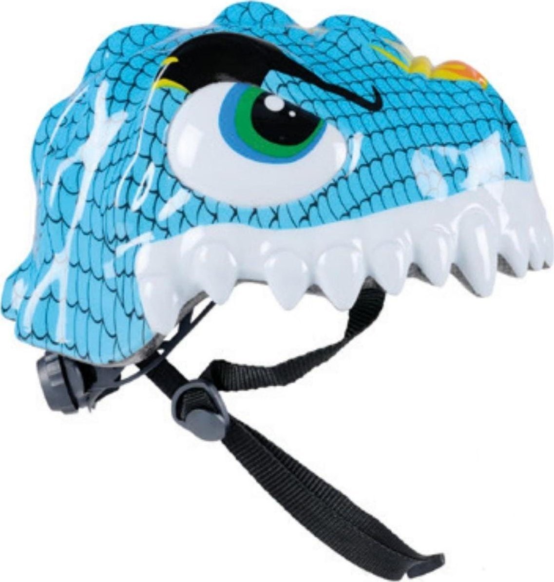 KASK ROWEROWY DZIECIĘCY REGULOWANY DUNLOP R. (48-52CM ) - KROKODYL